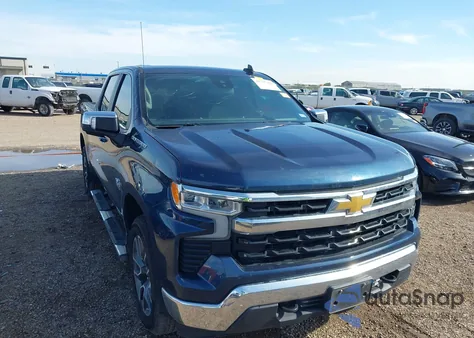2022 Chevrolet Silverado 1500 2Wd Short Bed Lt из США, поврежденный, VIN 3GCPACEDXNG576562